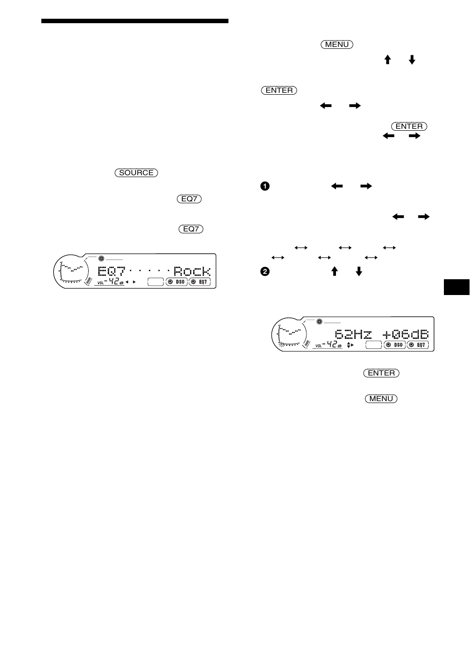 Réglage de l’égaliseur (eq7), 19 réglage de l’égaliseur (eq7) | Sony CDX-CA900X User Manual | Page 47 / 84