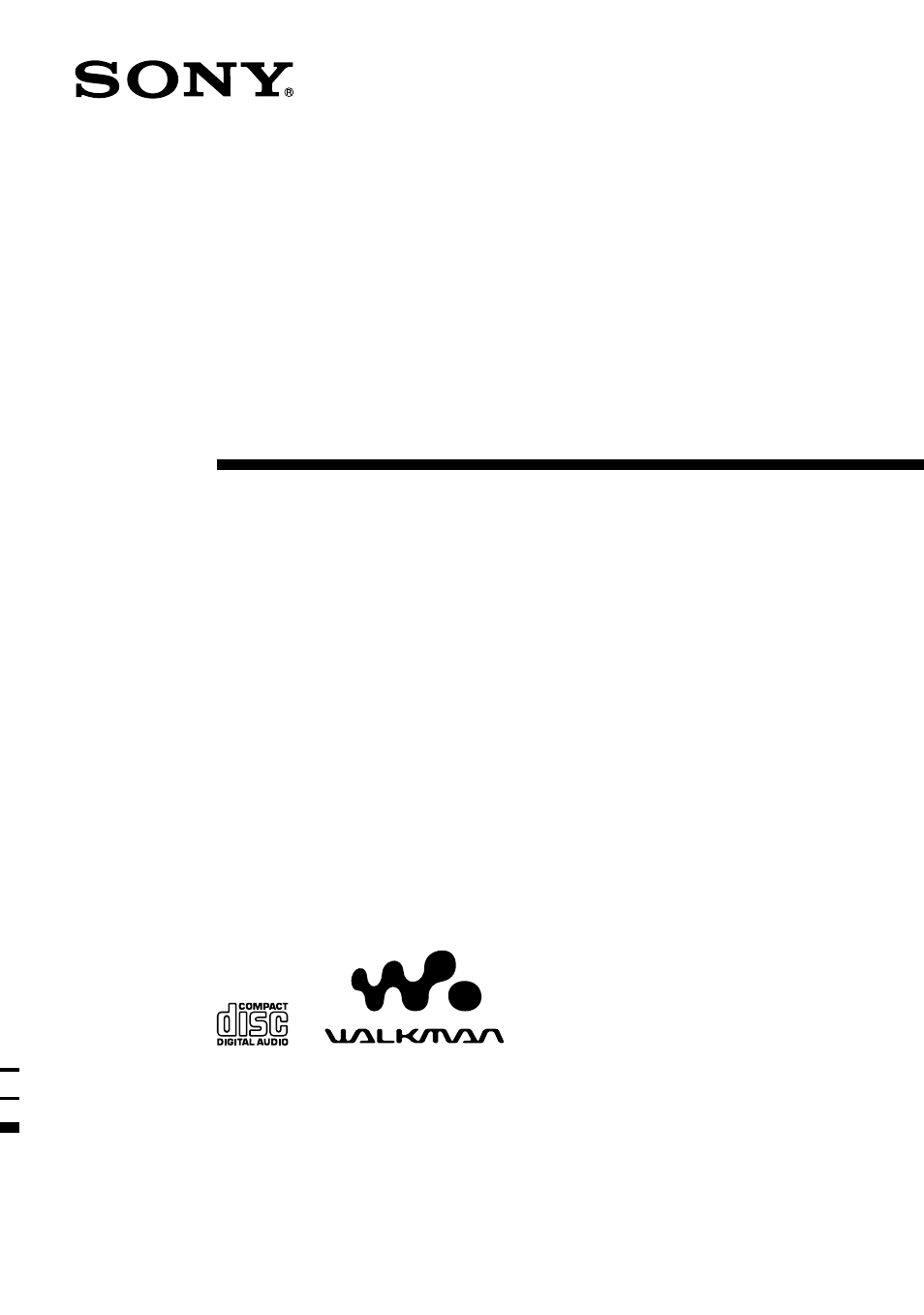 Sony D-FJ401 User Manual | 32 pages