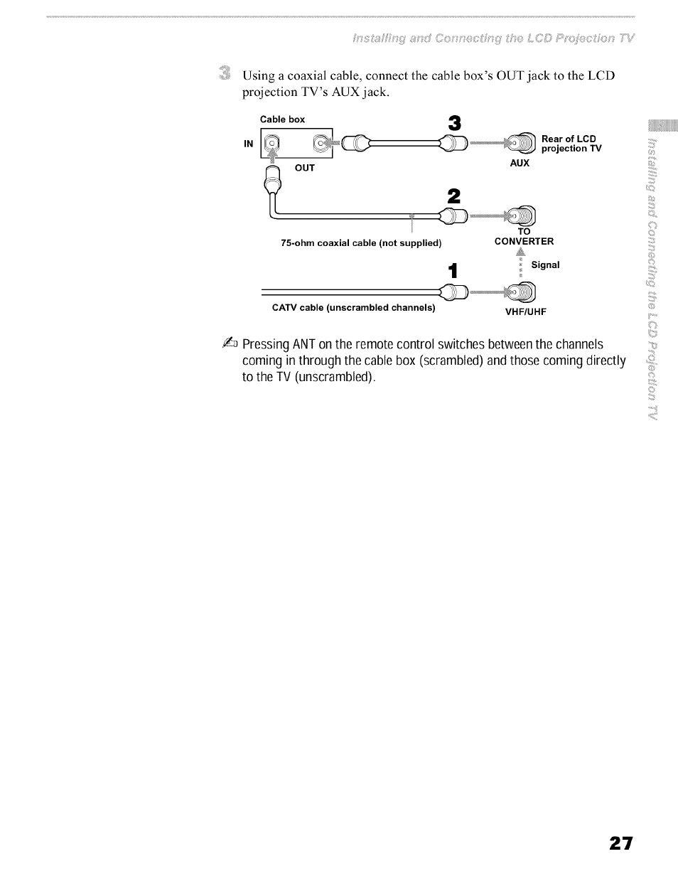 Sony KFO50WE610 User Manual | Page 27 / 104