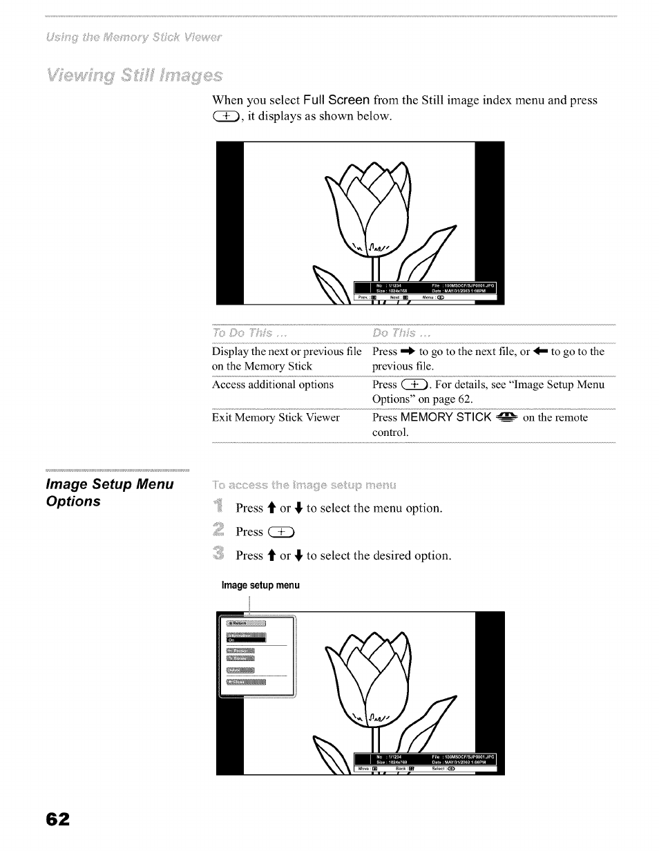 Wavyi,>i| si/ll liitaiias | Sony KFO50WE610 User Manual | Page 62 / 104