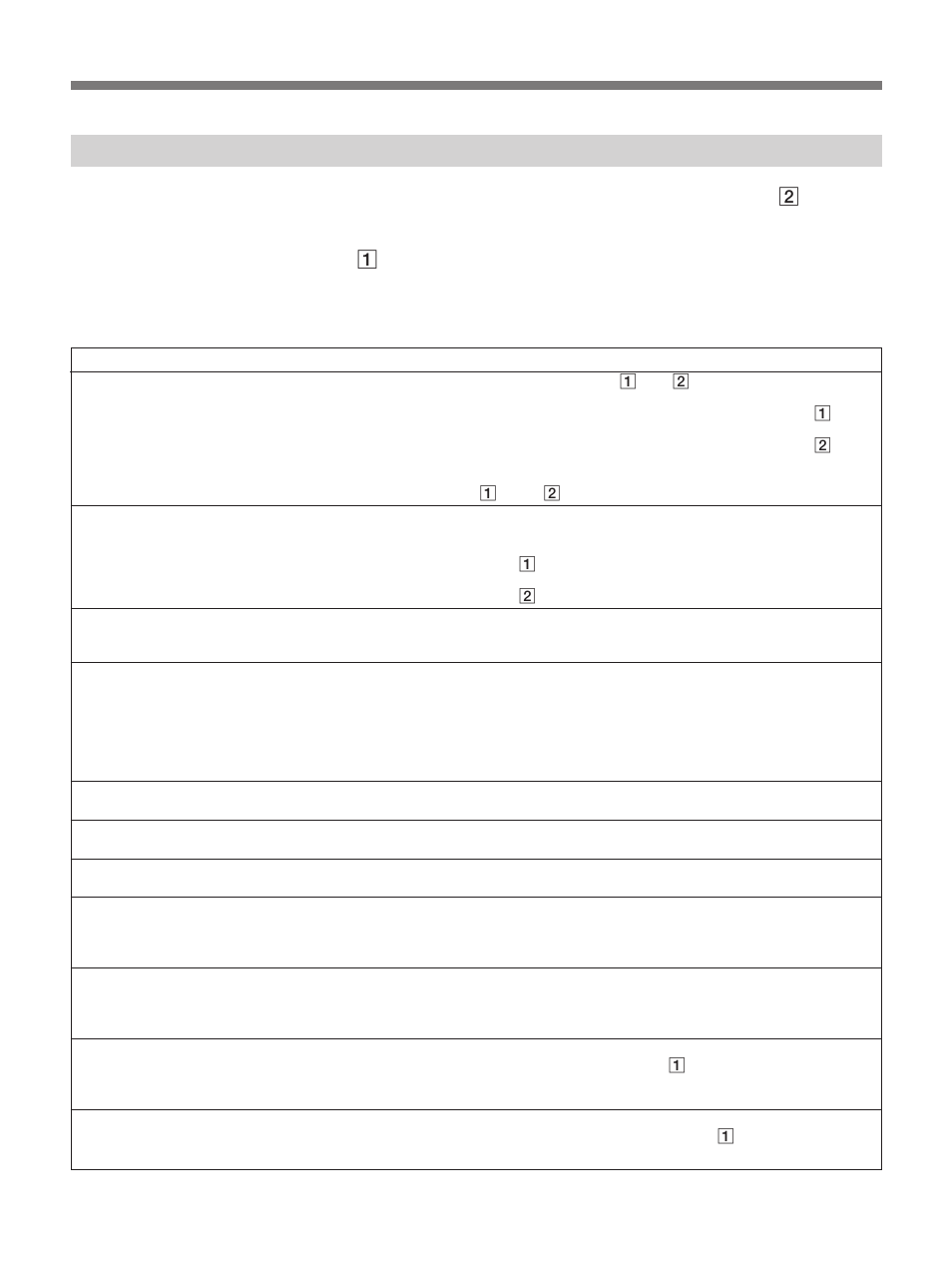 Menu setup menu list | Sony DSM-T1 User Manual | Page 12 / 19