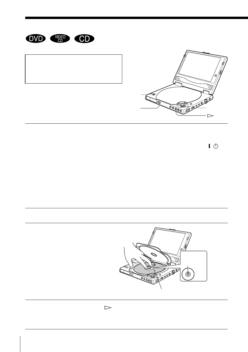 Playing discs | Sony DVP-F5 User Manual | Page 30 / 120