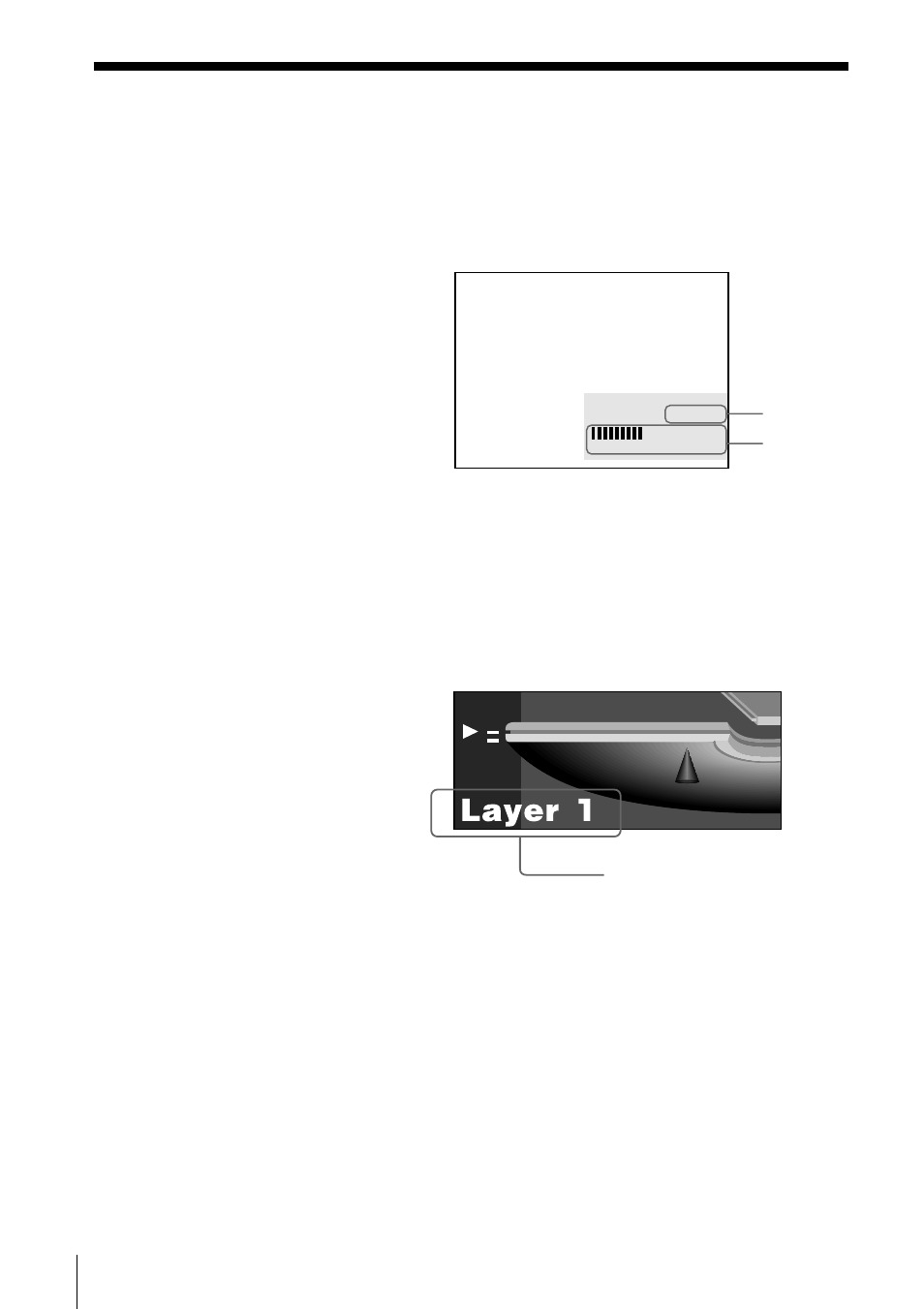 Displays of each item, Checking the play information (continued) | Sony DVP-F5 User Manual | Page 64 / 120