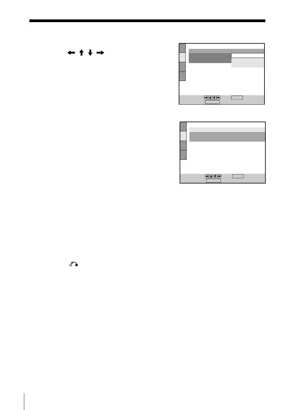 Using the setup display (continued) | Sony DVP-F5 User Manual | Page 78 / 120