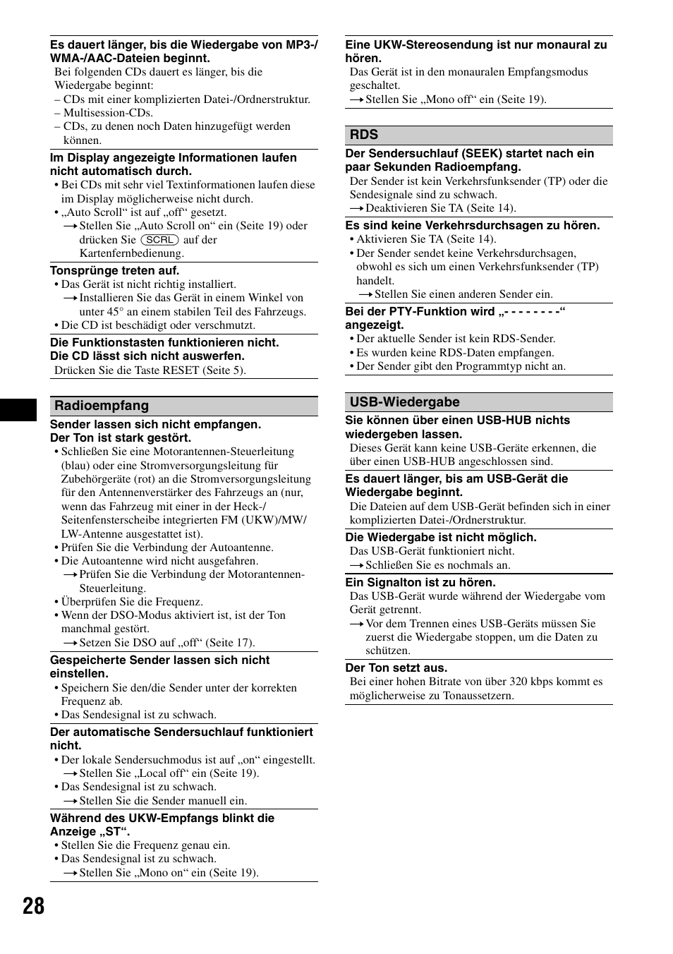 Sony CDX-GT828U User Manual | Page 54 / 140