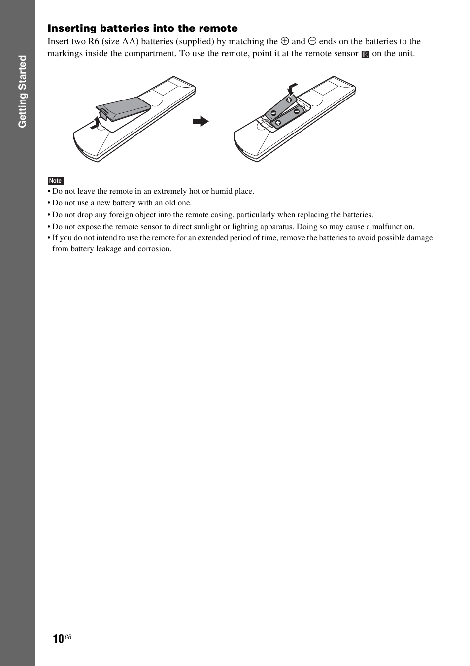 Sony DAV-DZ280 User Manual | Page 10 / 104
