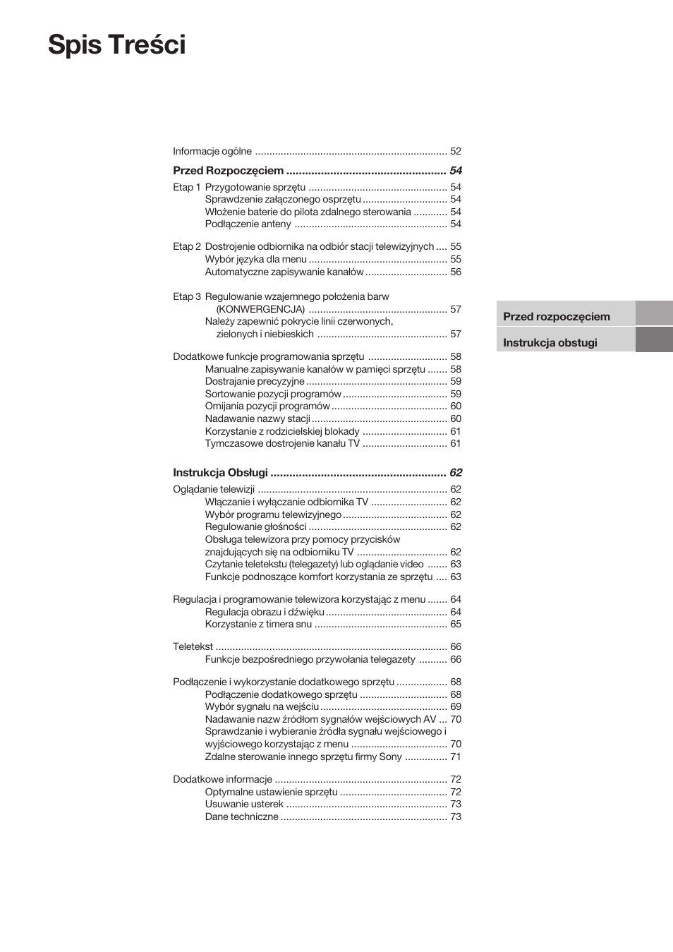 Sony KP-41S5K User Manual | Page 51 / 146