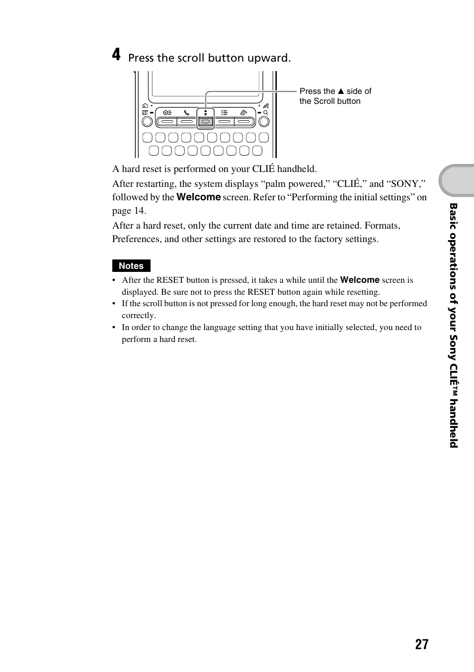 Sony PEG-TG50 User Manual | Page 27 / 100