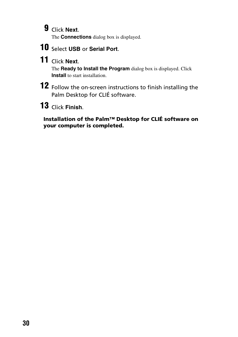 Sony PEG-TG50 User Manual | Page 30 / 100