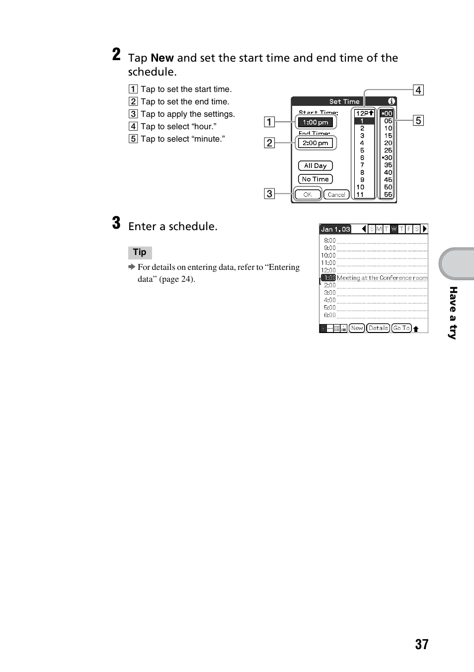 Sony PEG-TG50 User Manual | Page 37 / 100