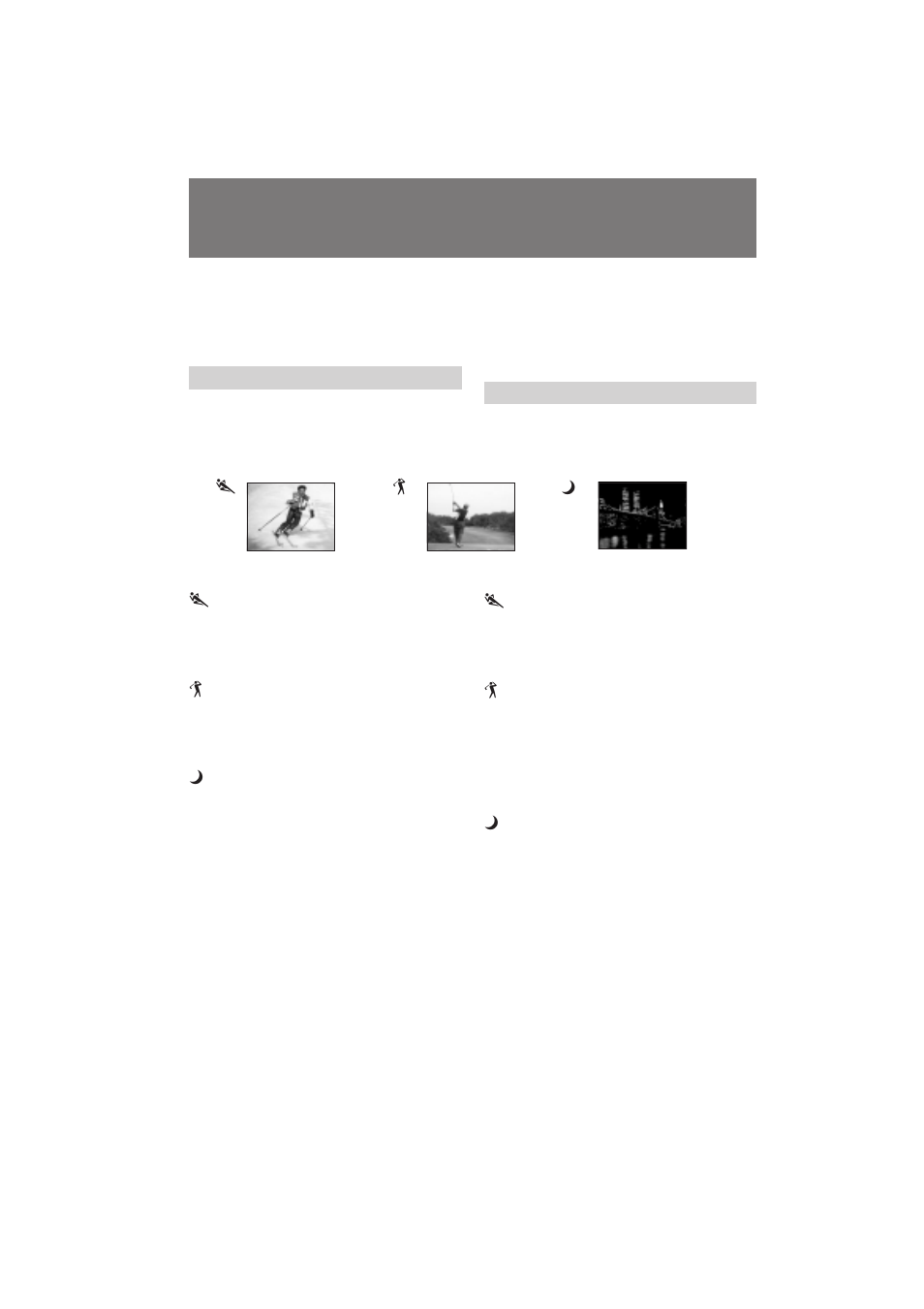 Using the program ae function, Атфуо¸бу‚‡млв ùûìíˆëë program ae, Aе е | Sony CCD TR 502 E User Manual | Page 40 / 88