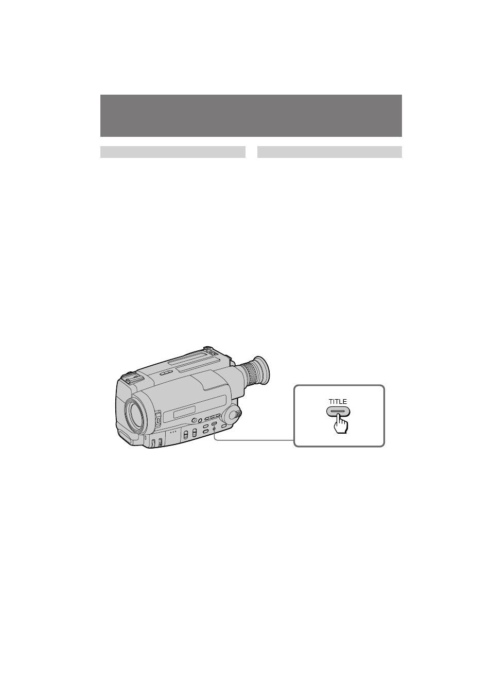 Sony CCD TR 502 E User Manual | Page 44 / 88
