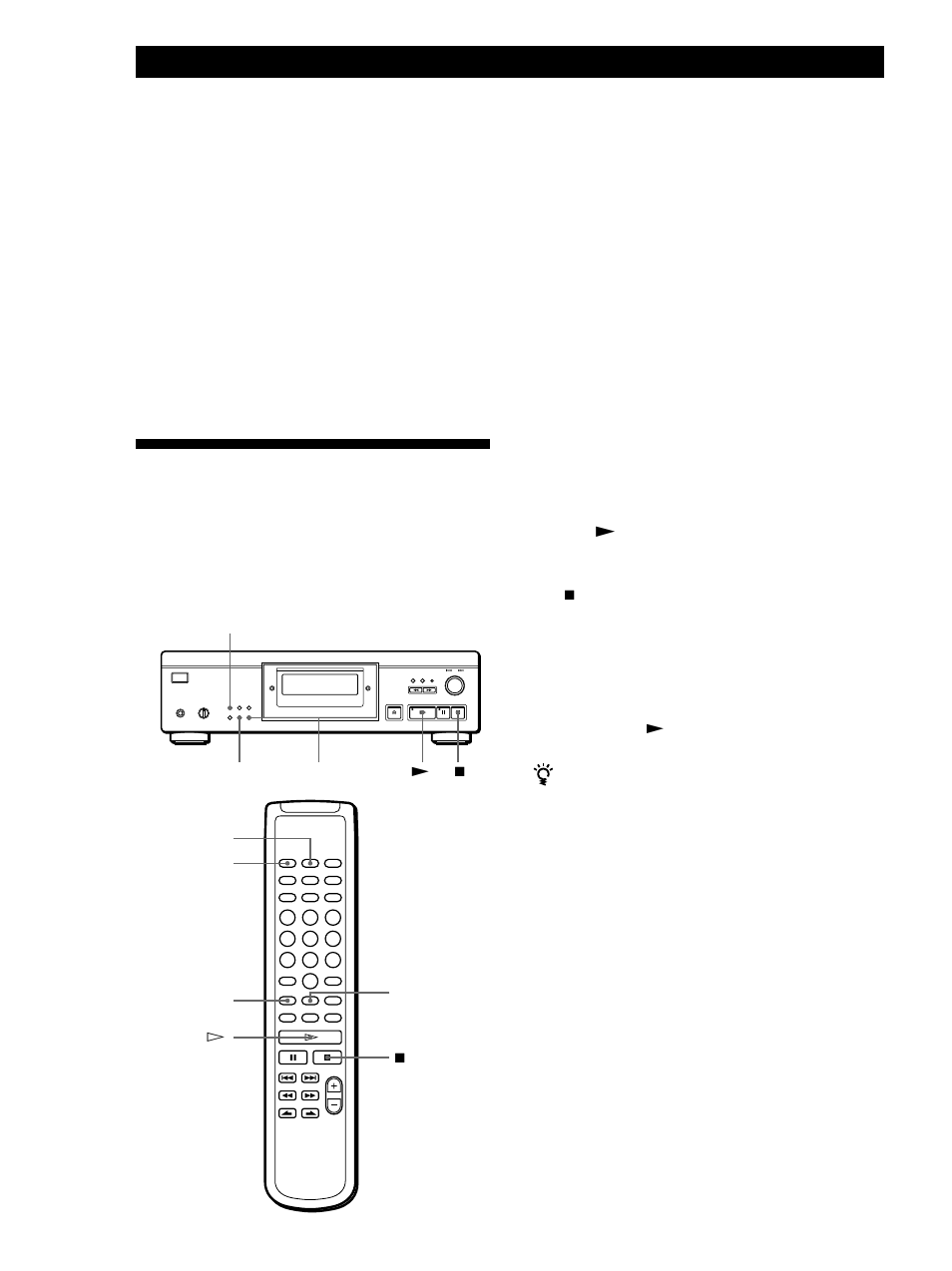 Storing specific tracks of a disc (delete bank), Storing information about cds (custom files), Erasing the custom index 1 | Playing using the delete bank 1, Erasing the delete bank 1 | Sony CDP-XA555ES User Manual | Page 22 / 76