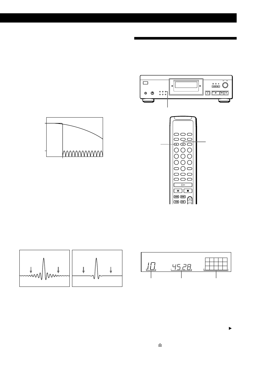 Utilisation de la fenêtre d’affichage, Lecture de disques compacts | Sony CDP-XA555ES User Manual | Page 33 / 76