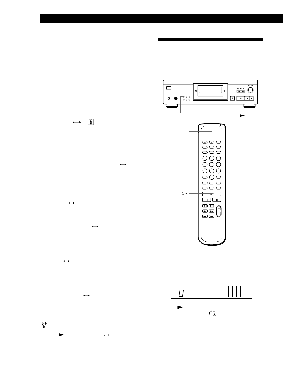 Reproducción de discos compactos, Repetición del tema actual | Sony CDP-XA555ES User Manual | Page 60 / 76