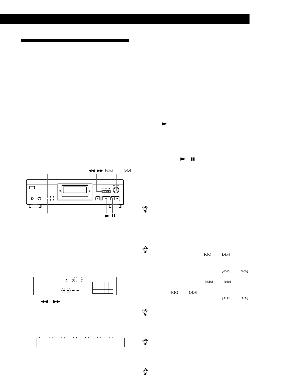 Grabación a partir de discos compactos | Sony CDP-XA555ES User Manual | Page 65 / 76