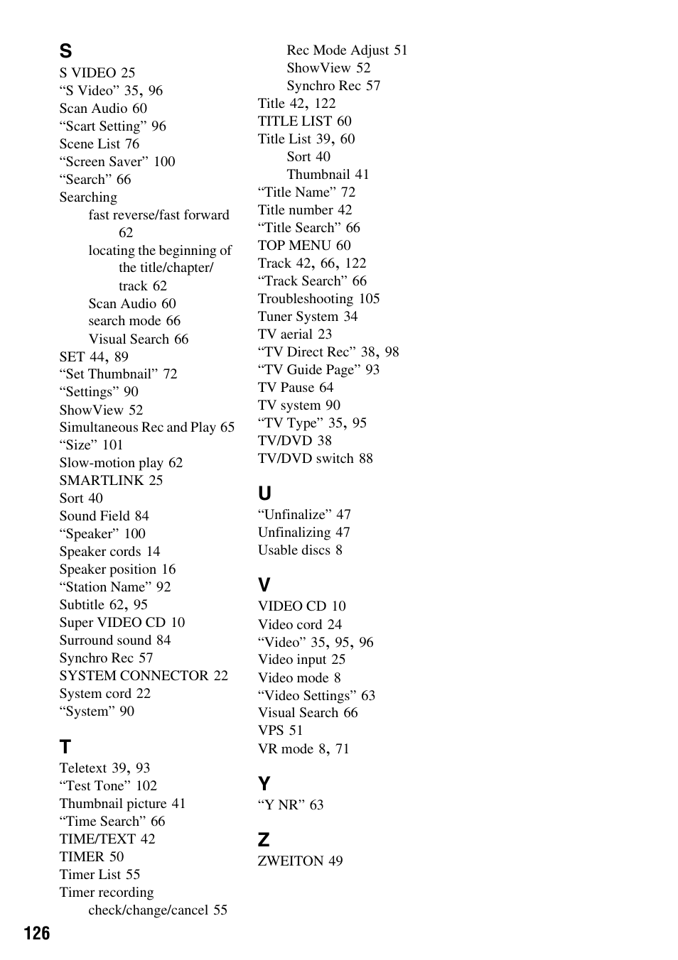 Sony DAR-RH7000 User Manual | Page 126 / 536
