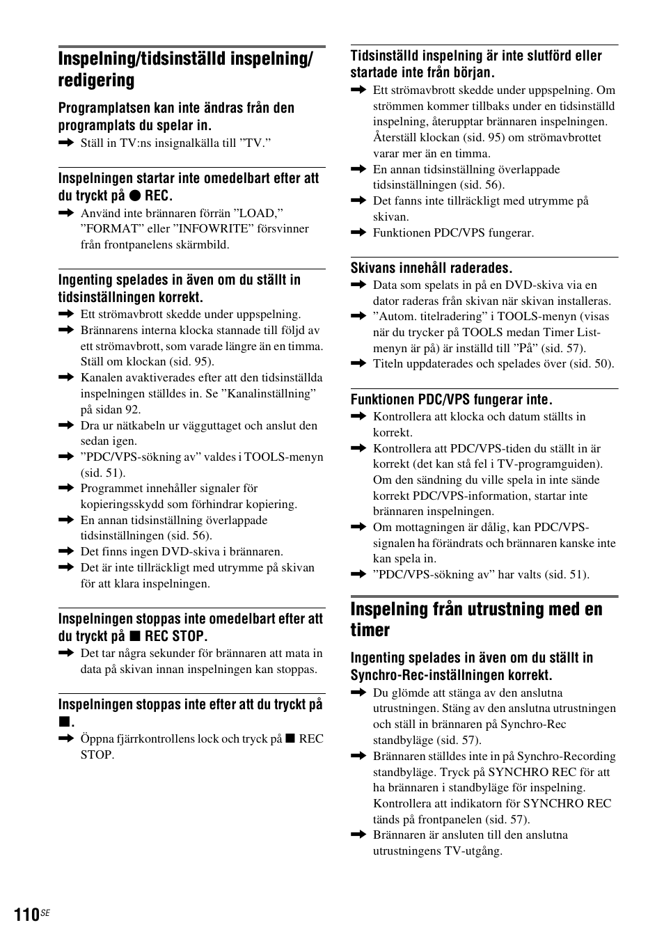 Inspelning/tidsinställd inspelning/ redigering, Inspelning från utrustning med en timer | Sony DAR-RH7000 User Manual | Page 368 / 536