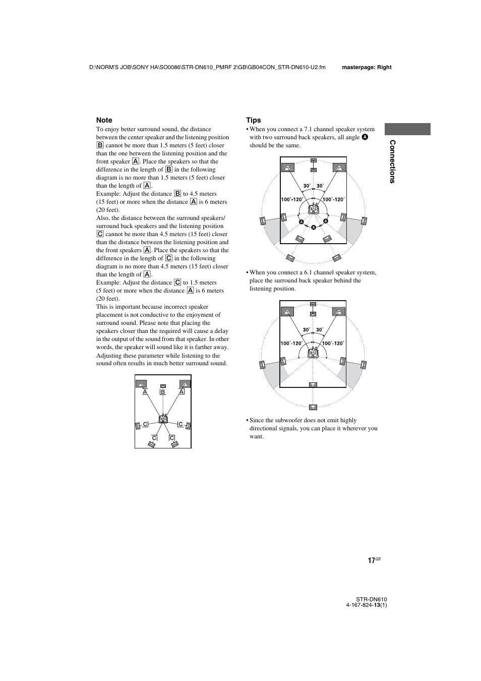 Sony STR-DN610 User Manual | Page 17 / 84