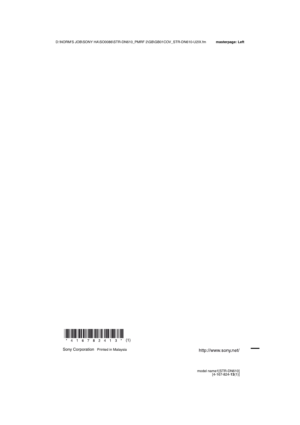 Sony STR-DN610 User Manual | Page 84 / 84