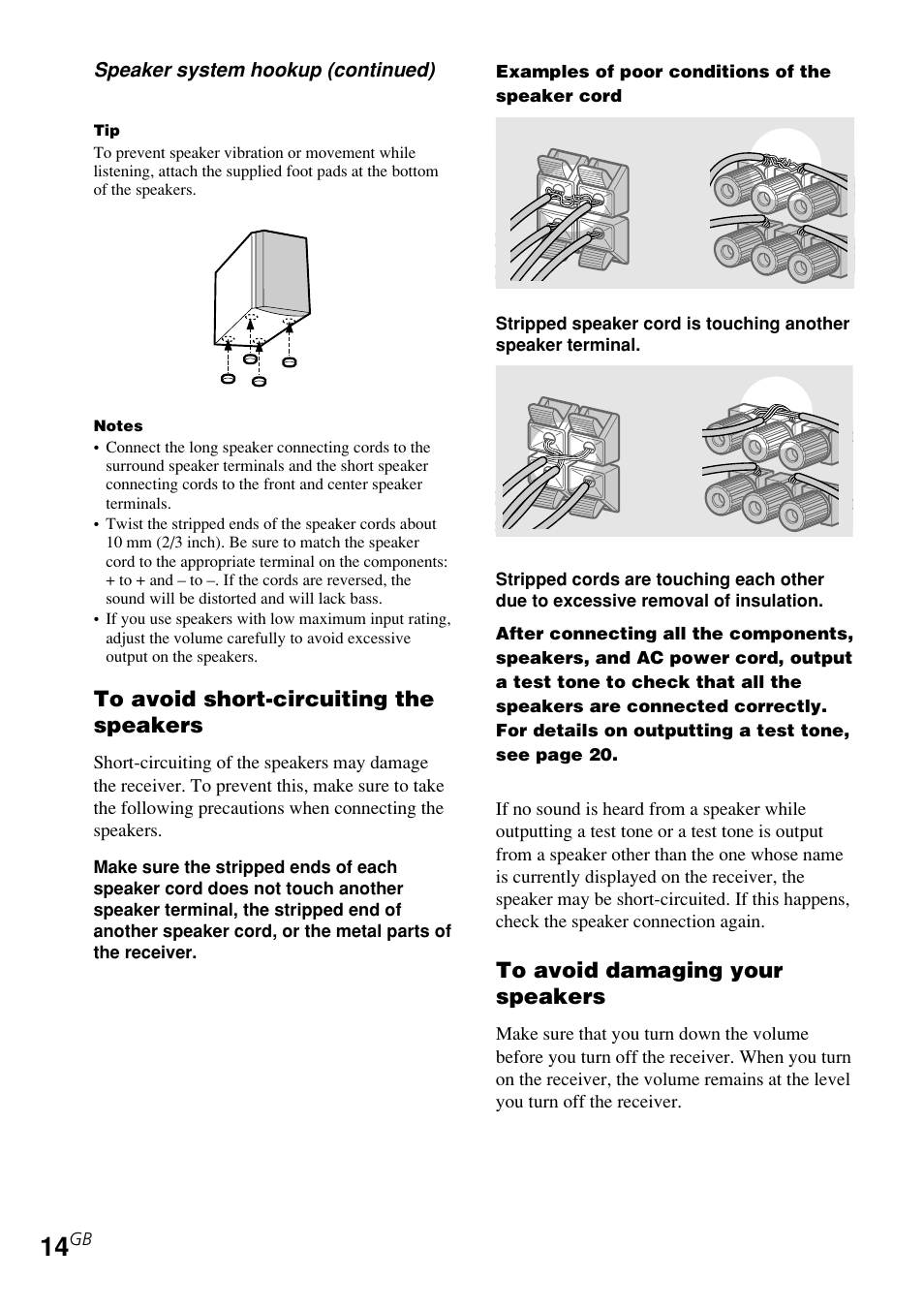 Sony STR-K840P User Manual | Page 14 / 59