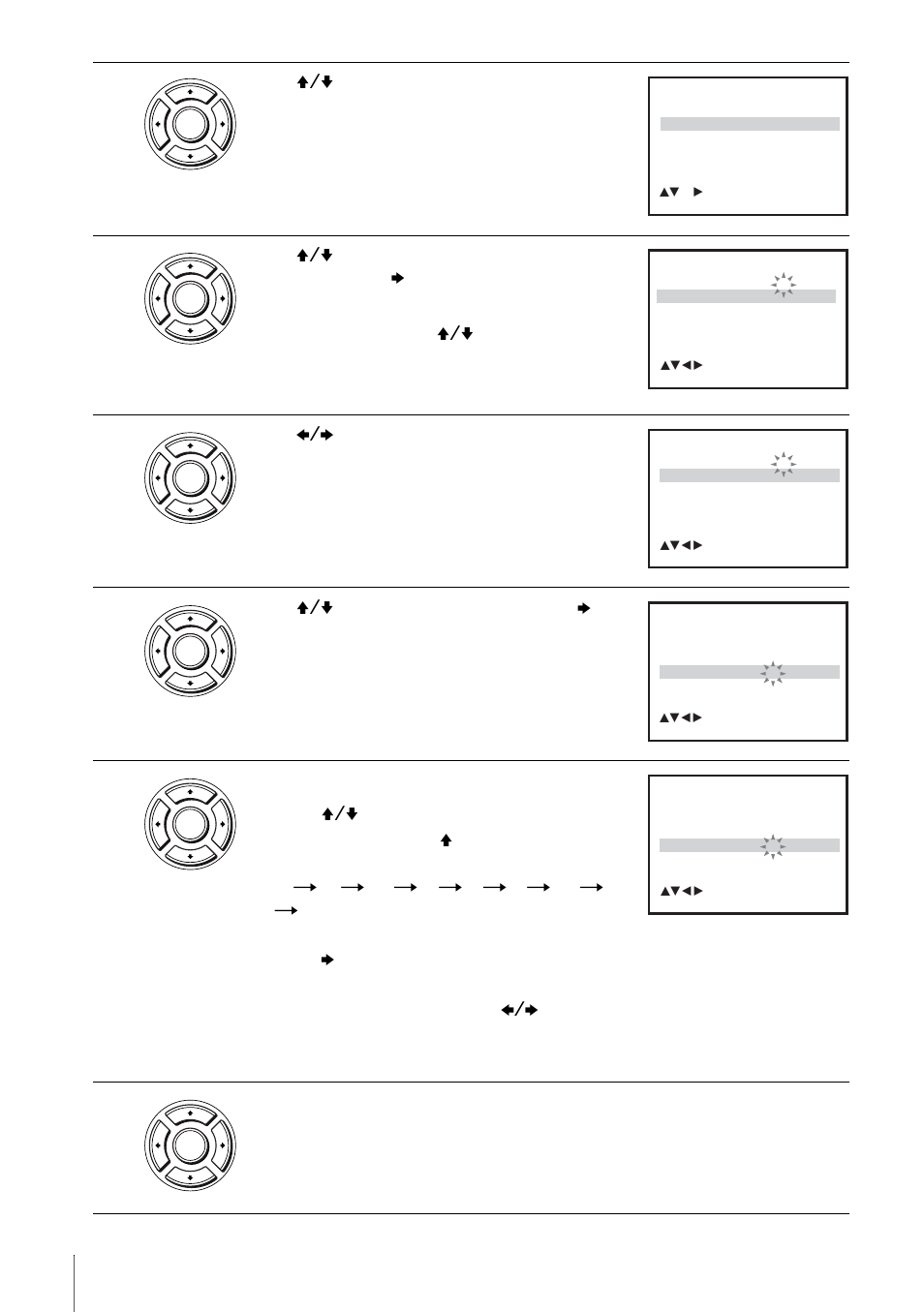 Press v/v to select “name,” then press b, Enter the station name, Press enter to confirm the station name | Sony SLV-D900G User Manual | Page 20 / 112