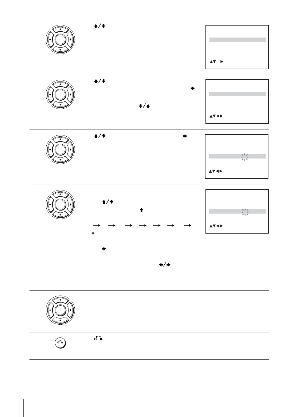 Press v/v to select “name,” then press b, Enter the station name, Press enter to confirm the new name | Press o return repeatedly to exit the menu | Sony SLV-D900G User Manual | Page 26 / 112