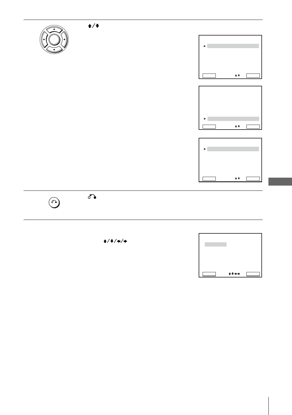 Dv d se ttings and adjus tme nts, Press o return repeatedly to exit the menu | Sony SLV-D900G User Manual | Page 59 / 112