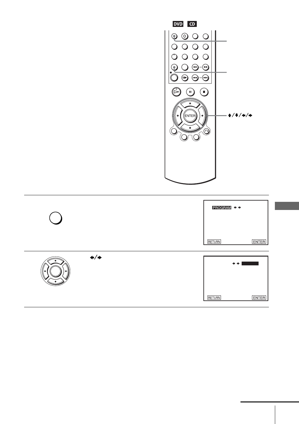 Playing in random order (random play) | Sony SLV-D900G User Manual | Page 71 / 112