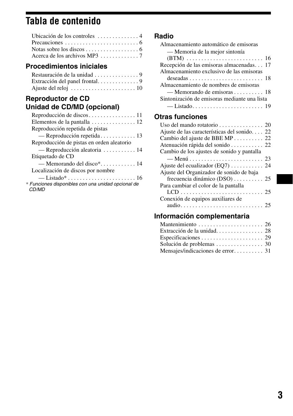 Sony CDX-F5700 User Manual | Page 31 / 92