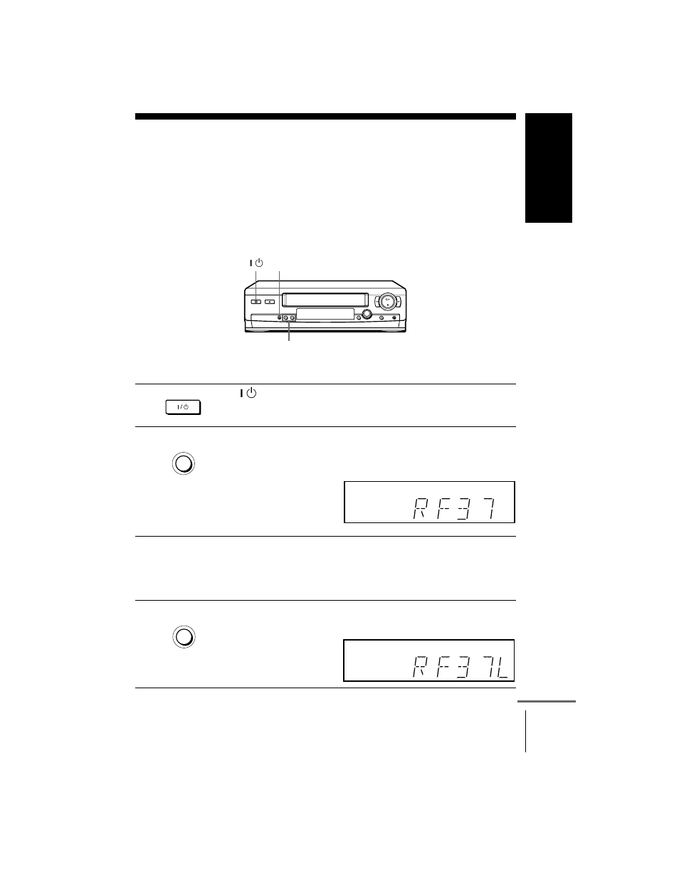 Step 4 : tuning your tv to the vcr, If your tv does not have a peritel connector, 17 ste | Tton (17) | Sony ShowView SLV-SE510B User Manual | Page 17 / 80