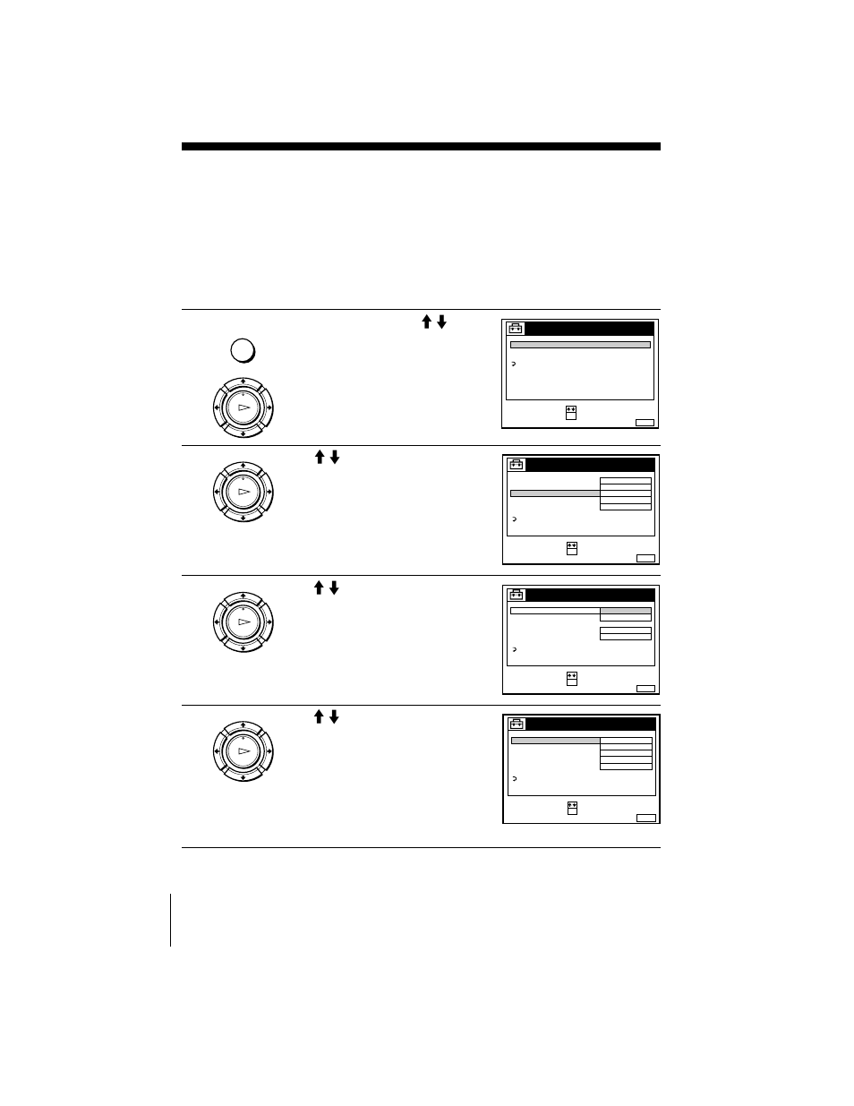 Presetting channels, Master page : left, Press m/m to highlight norme, then press ok | Sony ShowView SLV-SE510B User Manual | Page 22 / 80