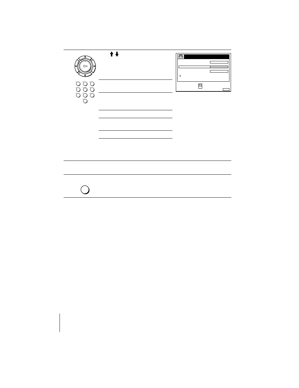 Master page : left, Press menu to exit the menu | Sony ShowView SLV-SE510B User Manual | Page 24 / 80