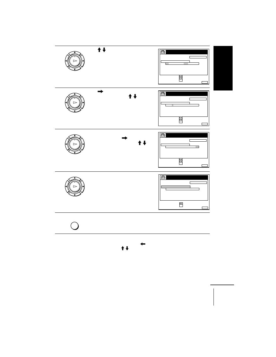 Master page : right, Press m/m to set the day, Press ok to start the clock | Press menu to exit the menu, Ge tting star te d | Sony ShowView SLV-SE510B User Manual | Page 33 / 80