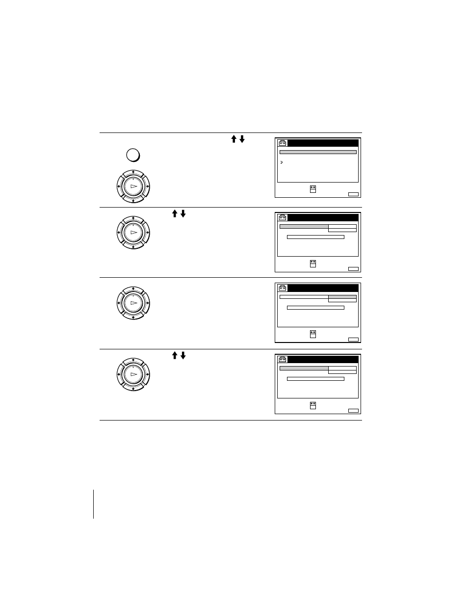 Master page : left, Before you start, Press ok | Press m/m to highlight oui, then press ok, Setting the clock | Sony ShowView SLV-SE510B User Manual | Page 34 / 80