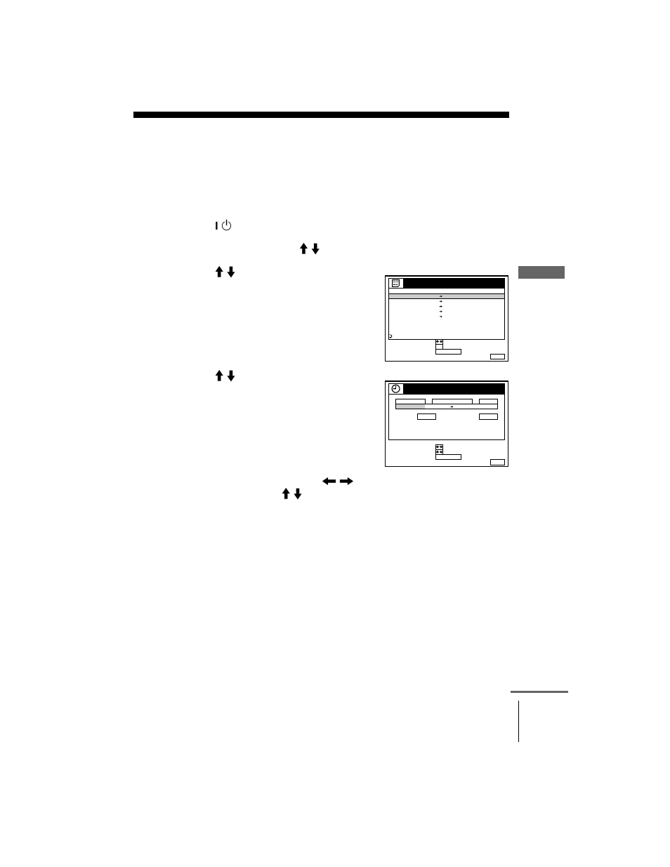 Checking/changing/cancelling timer settings, Master page : right, Before you start | Press ?/1 to turn on the vcr, Ad ditio n al op er atio ns | Sony ShowView SLV-SE510B User Manual | Page 61 / 80