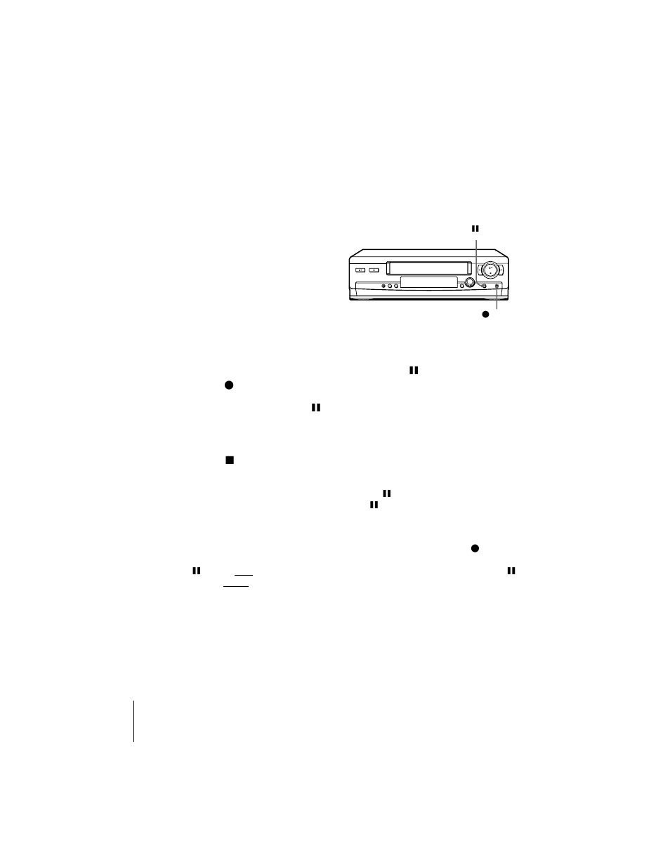 Operation (when recording on this vcr) | Sony ShowView SLV-SE510B User Manual | Page 72 / 80