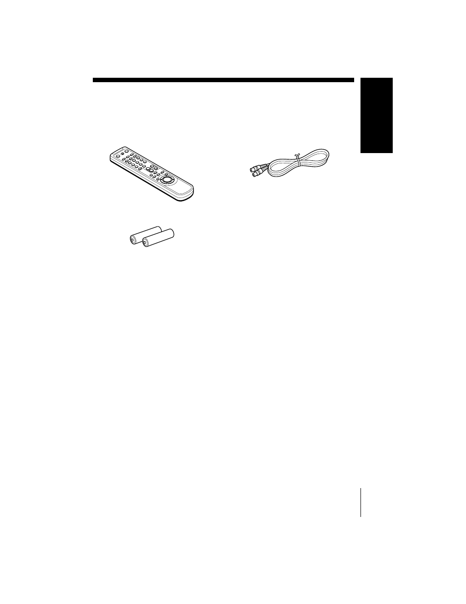 Step 1 : unpacking | Sony ShowView SLV-SE510B User Manual | Page 9 / 80