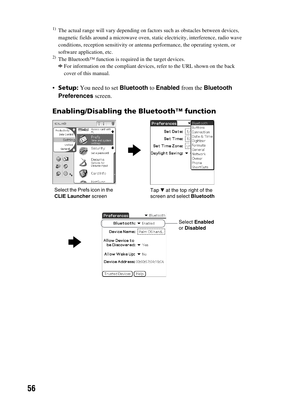 Sony PEG-NX73V User Manual | Page 56 / 112