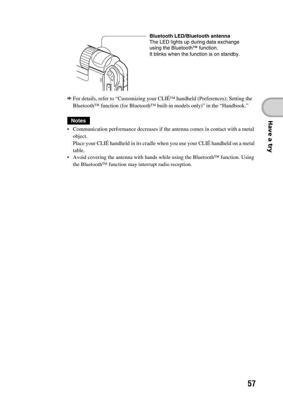 Sony PEG-NX73V User Manual | Page 57 / 112