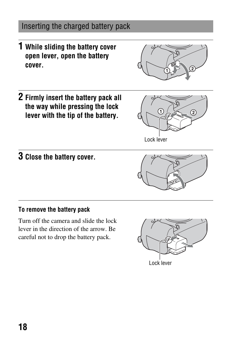 Sony A900 User Manual | Page 18 / 174
