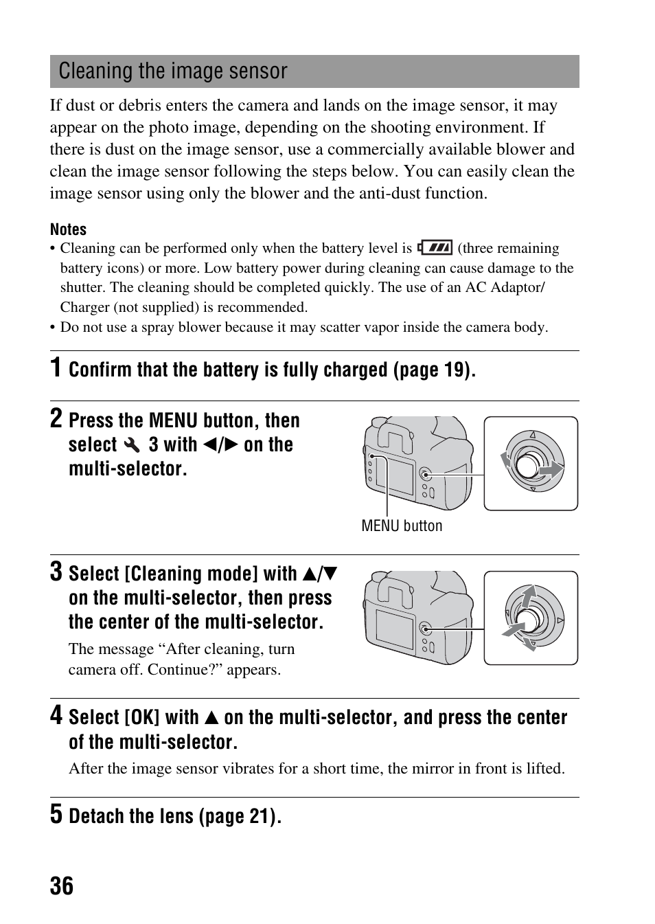 Sony A900 User Manual | Page 36 / 174