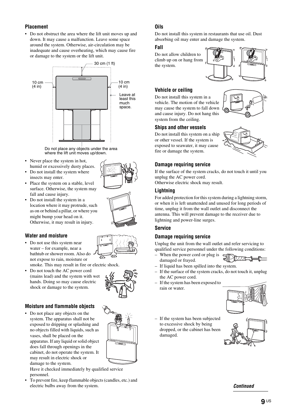 Sony TAV-L1 User Manual | Page 9 / 88