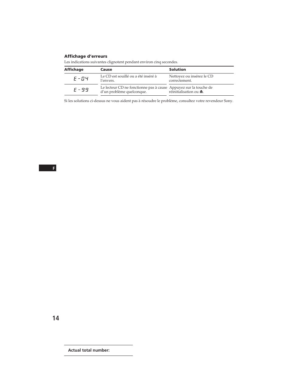 Sony CDX-3100 User Manual | Page 27 / 54