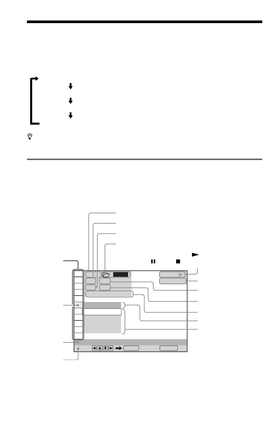Guide to the control menu display, Control menu | Sony DVP-CX985V User Manual | Page 14 / 104