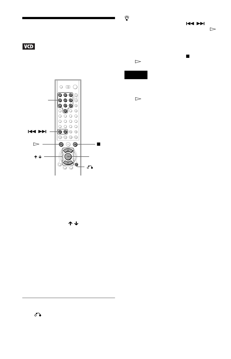 Playing video cds with pbc functions | Sony DVP-CX985V User Manual | Page 40 / 104
