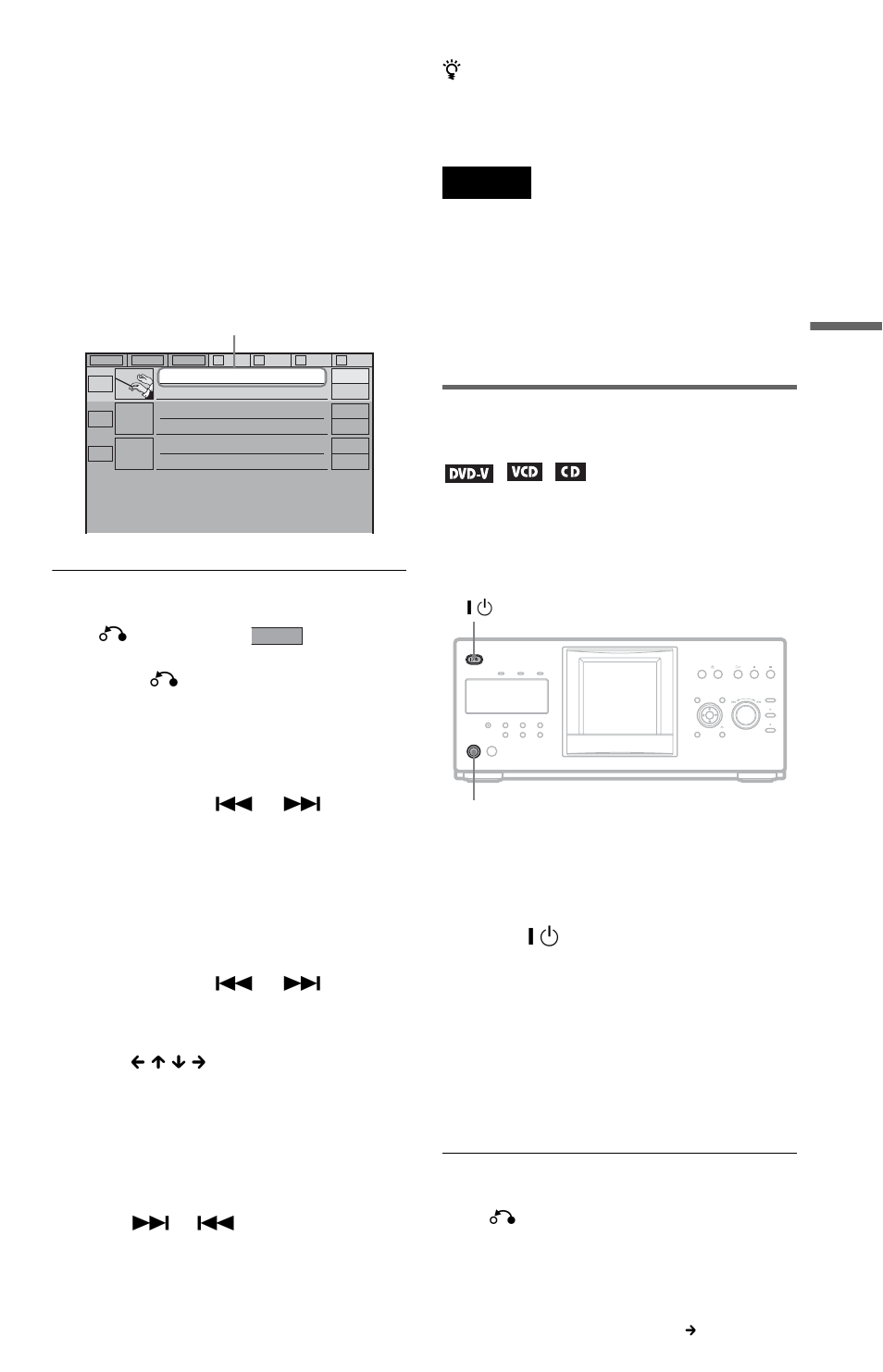 Labeling a disc or folder using a keyboard | Sony DVP-CX985V User Manual | Page 55 / 104