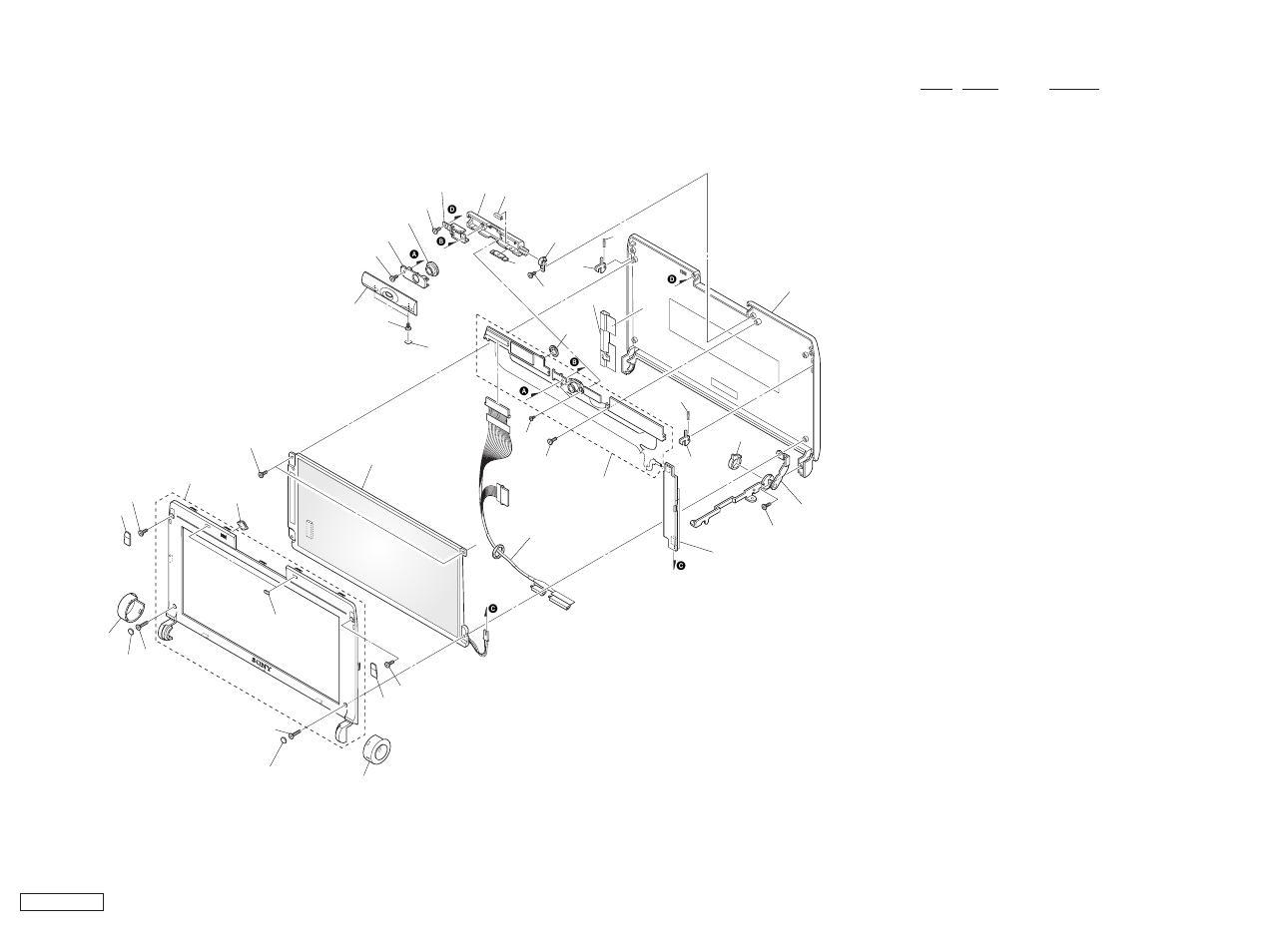 Confidential | Sony C1VPK User Manual | Page 18 / 20