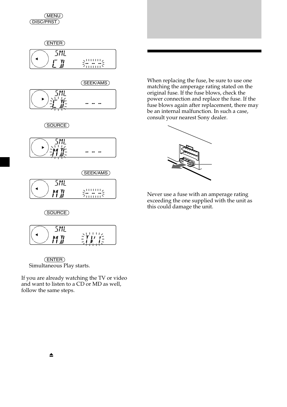 Additional information, Maintenance | Sony CDX-C7000X User Manual | Page 24 / 28