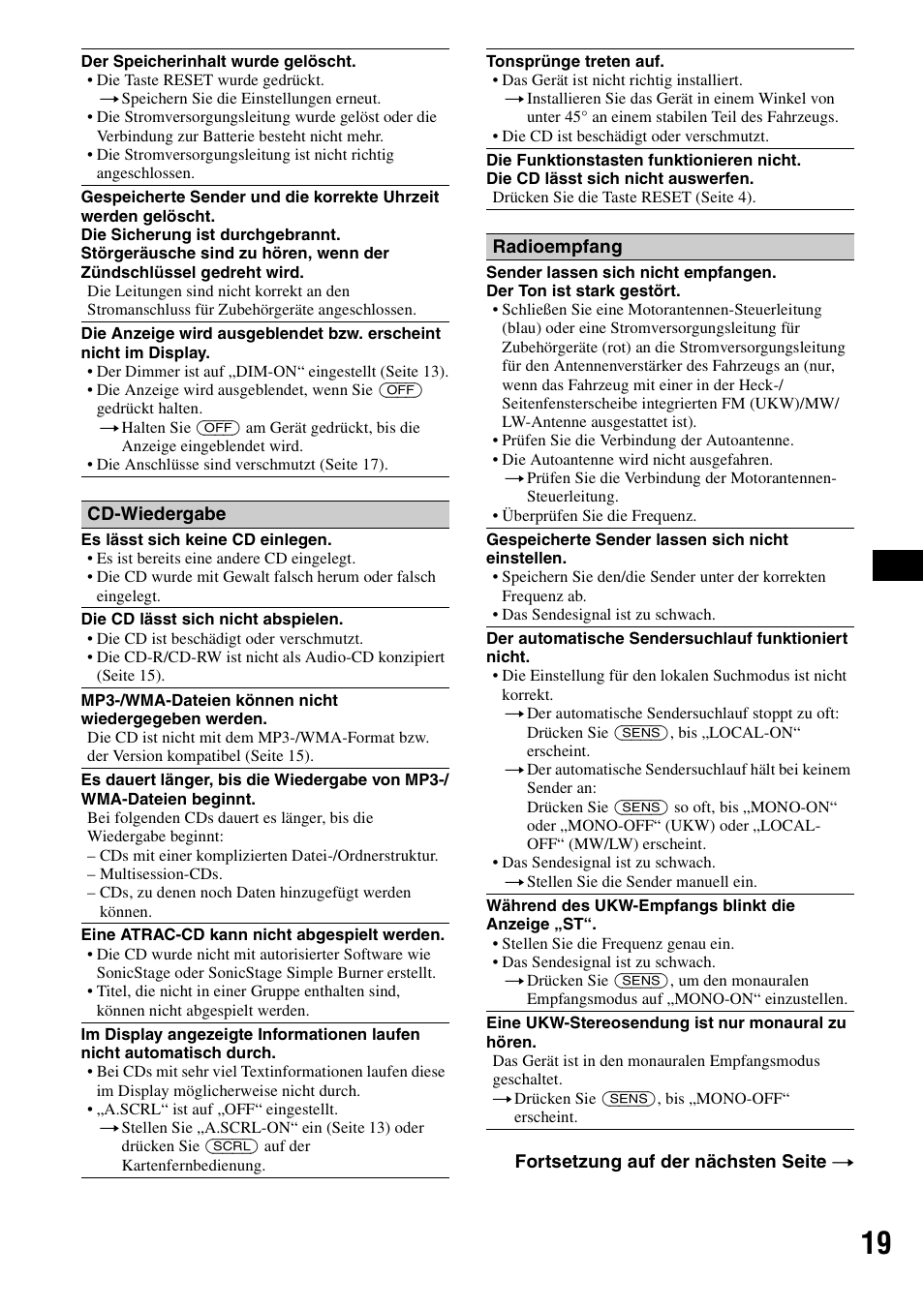 Sony CDX-A360 User Manual | Page 37 / 96